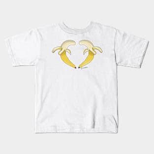 Banana Heart Kids T-Shirt